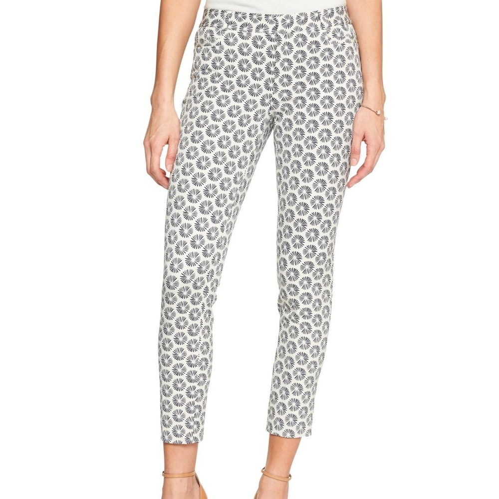 Sloan Pinwheel Print Crop Pants